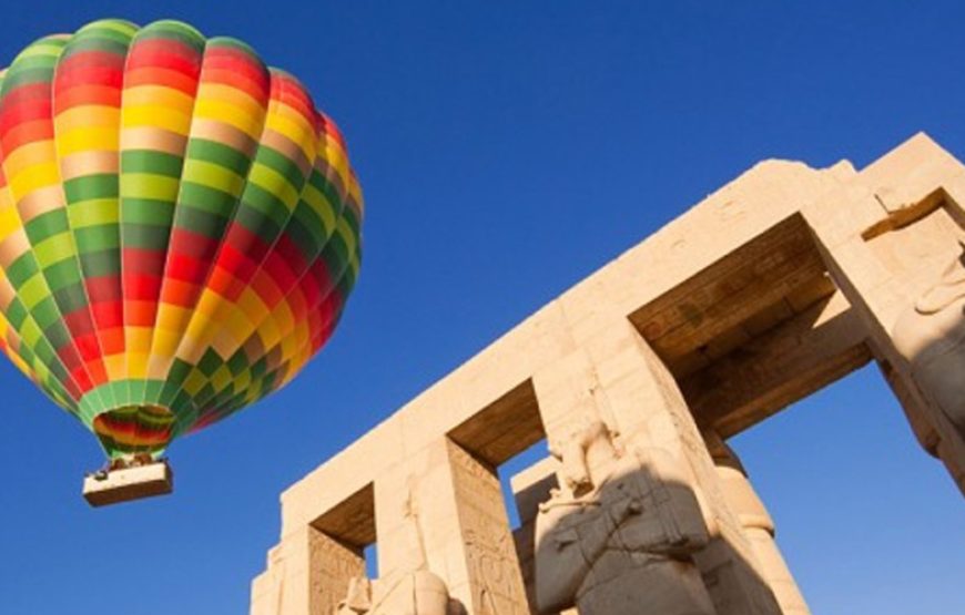 Hot Air Balloon Ride in Luxor, Egypt