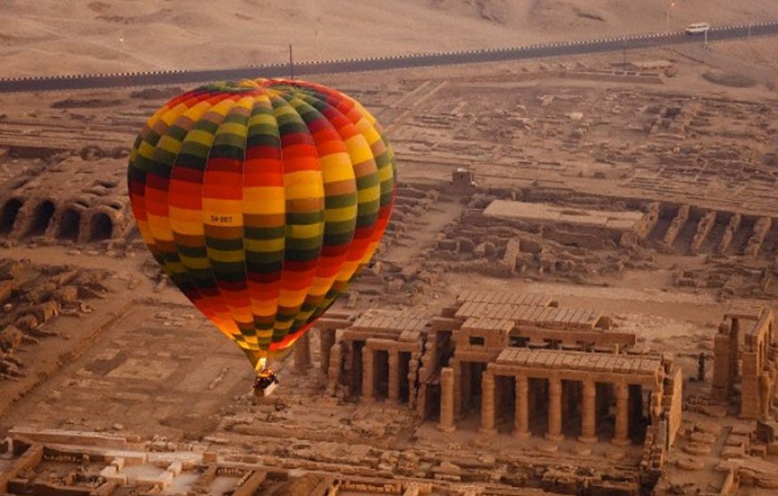 Hot Air Balloon Ride in Luxor, Egypt