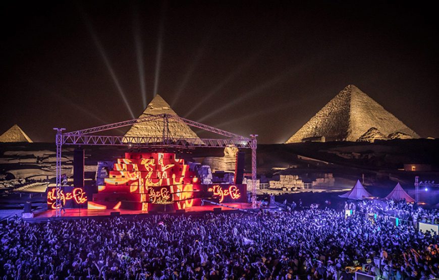 Sound and Light Show at the Pyramids