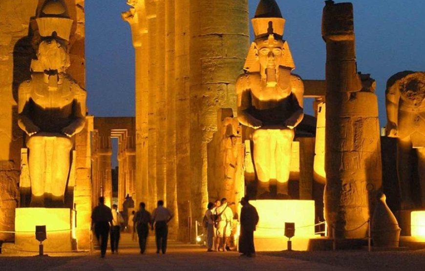 Sound and Light Show at Karnak Temple in Luxor