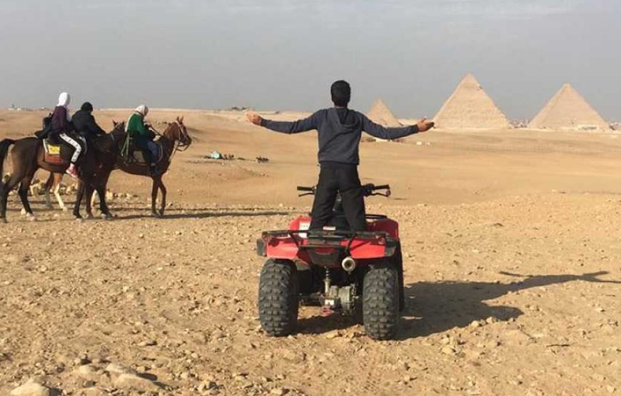 Quad Bike Ride at Giza Pyramids